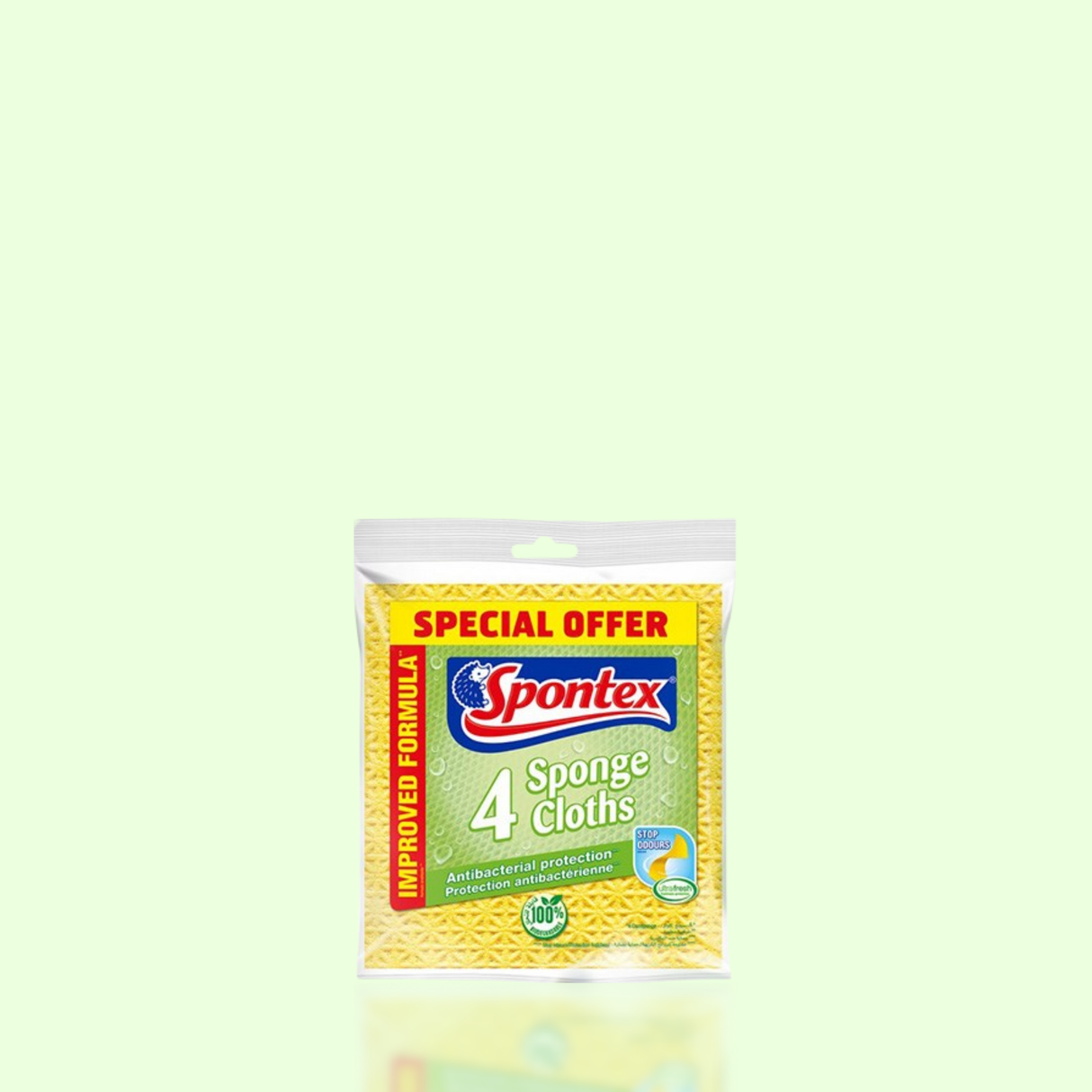 Spontex Sponge Cloth  4pcs